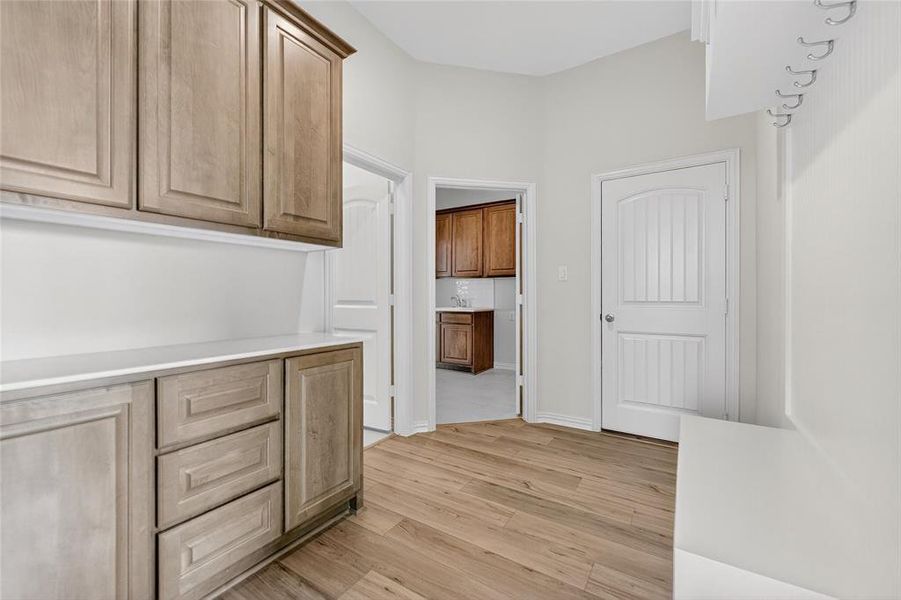 Furnished interior view inside a new home in Nash Estates, Tom Bean (Image 16).