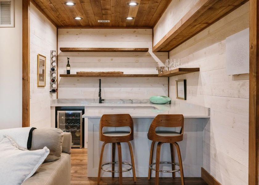 Furnished interior view inside a new home in , Mineral Bluff (Image 23).