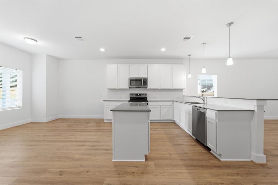 Furnished interior view inside a new home in Sanctuary, Salado (Image 11).