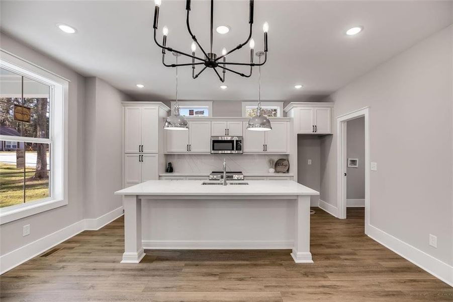 Furnished interior view inside a new home in , Bowdon (Image 6).