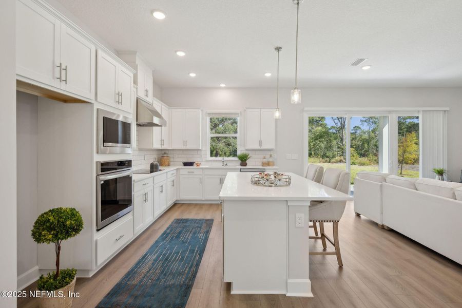 Furnished interior view inside a new home in Katie Cove, Jacksonville (Image 9).