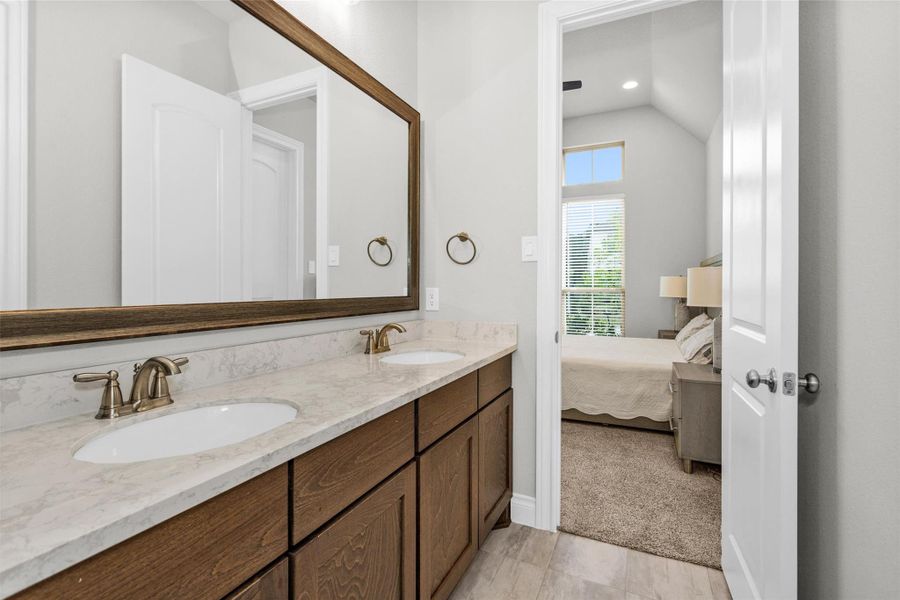 Furnished interior view inside a new home in Artavia 70′, Conroe (Image 16).