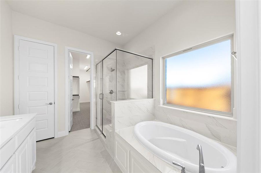 Furnished interior view inside a new home in Anna Town Square – Ph 8, Anna (Image 6).