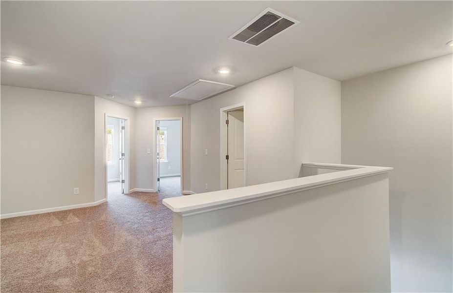 Spacious, unfurnished interior of a new home in Bowers Farm, McDonough (Image 12).