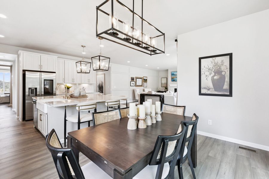 Representative furnished interior of a home built from the Silverton by Landsea Homes in Highlands Preserve, Mead (Image 39).