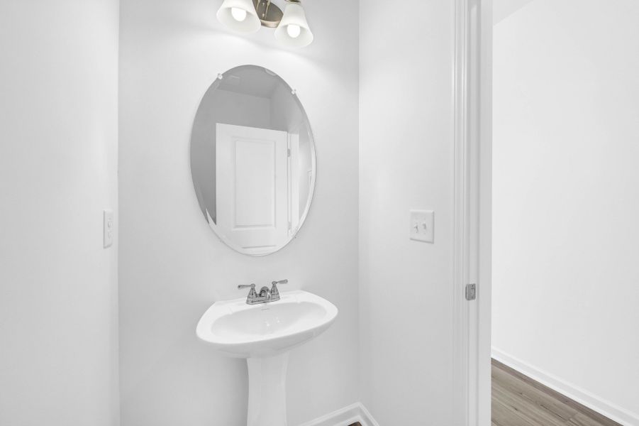 Furnished interior view inside a new home in The Oaks, Clarksville (Image 4).