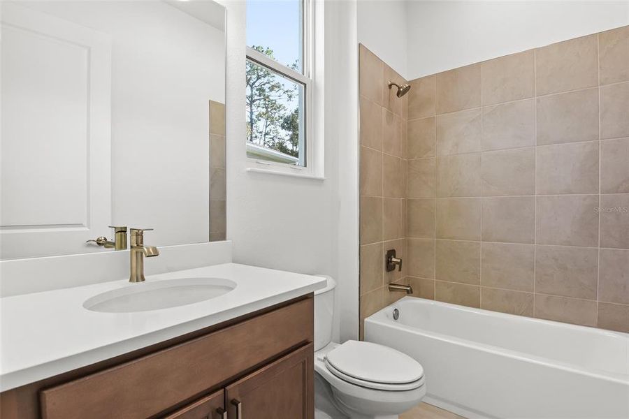 Furnished interior view inside a new home in The Reserve at Victoria, Deland (Image 7). Furnished interior view inside a new home in The Reserve at Victoria, Deland (Image 7).