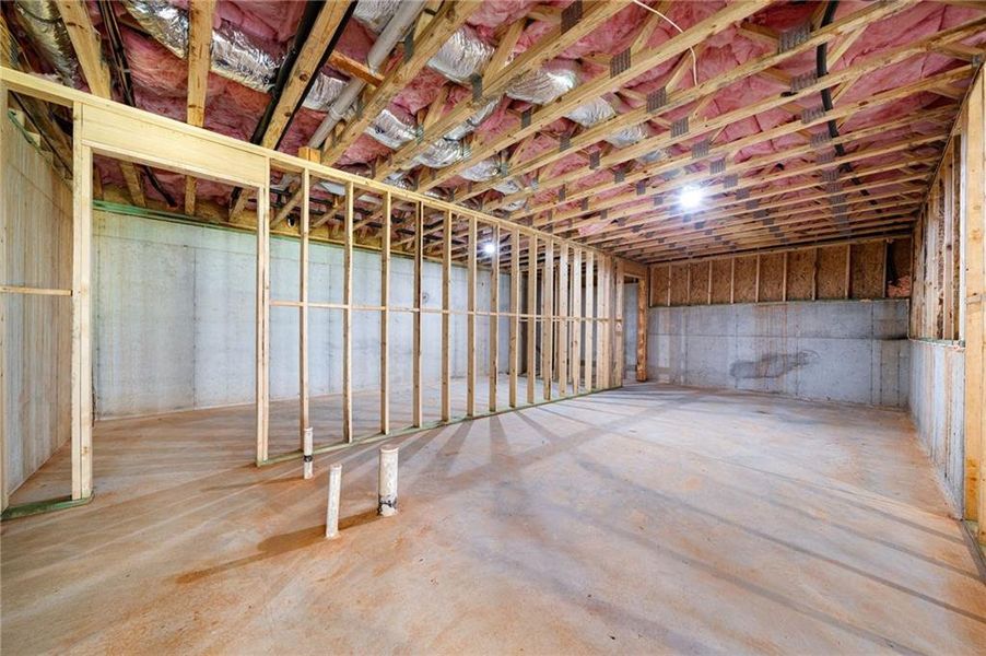 In-progress construction of a new home in , Atlanta, GA (Image 51).