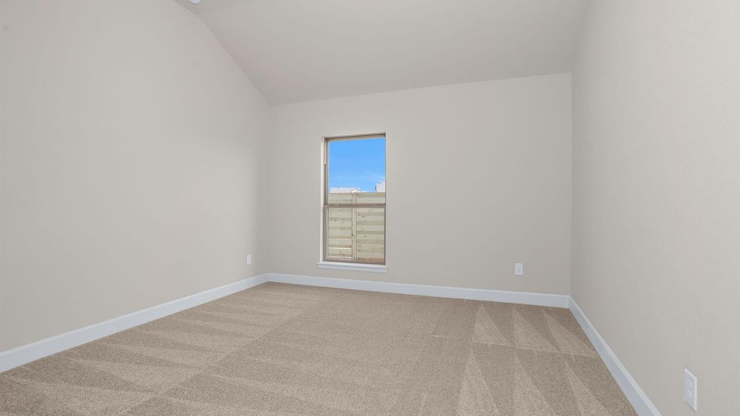Spacious, unfurnished interior of a new home in Austin Point 60', Richmond (Image 11).