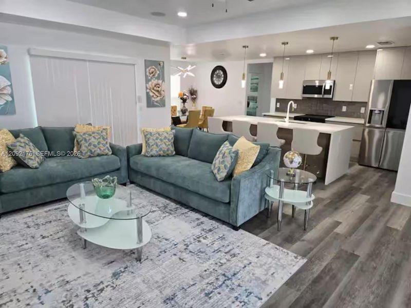 Furnished interior view inside a new home in , Cape Coral (Image 35). Furnished interior view inside a new home in , Cape Coral (Image 35).