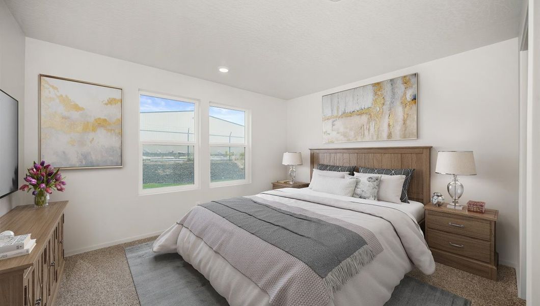 Representative furnished interior of a home built from the Sierra by D.R. Horton in Tara Vista, Gainesville (Image 14).