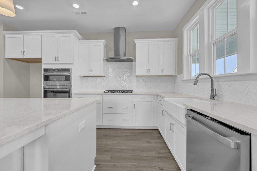 Furnished interior view inside a new home in Grand Park, Leland (Image 8).