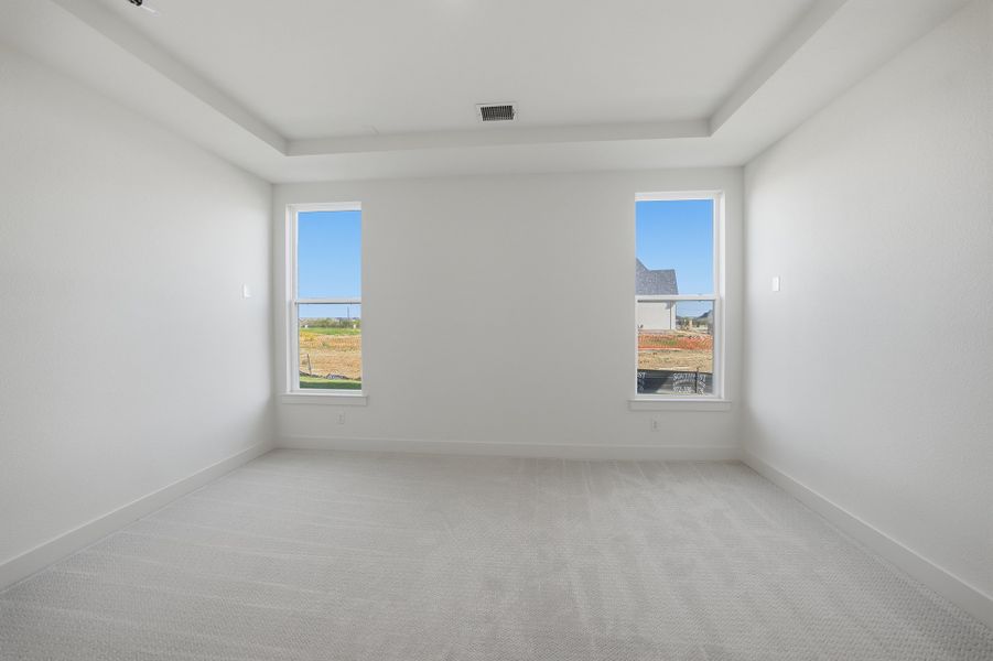 Spacious, unfurnished interior of a new home in Park Place - 80' Lots, Prosper (Image 24).