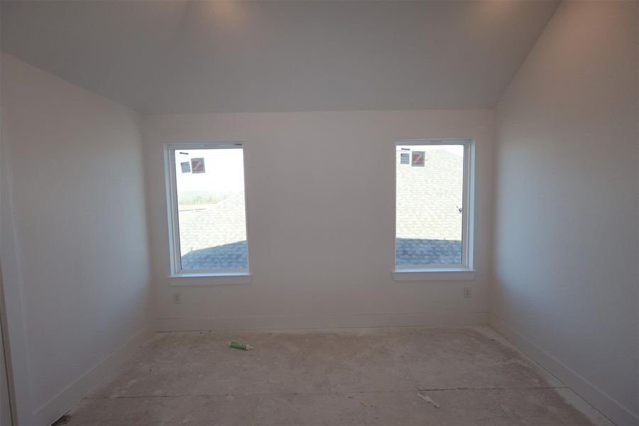 In-progress construction of a new home in Lago Mar, Santa Fe, TX (Image 24).