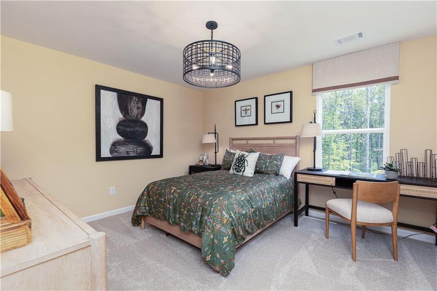 Furnished interior view inside a new home in Riverside Ridge, Lawrenceville (Image 18). Furnished interior view inside a new home in Riverside Ridge, Lawrenceville (Image 18).