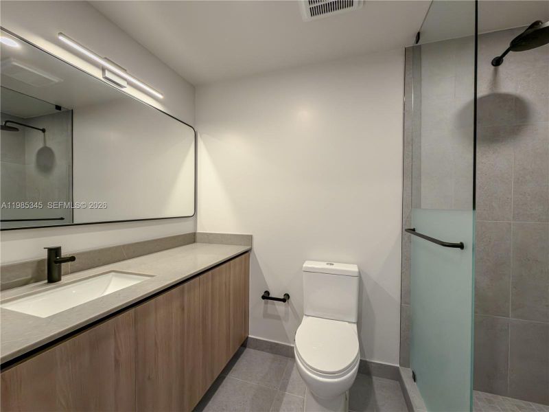 Furnished interior view inside a new home in , Miami (Image 16).