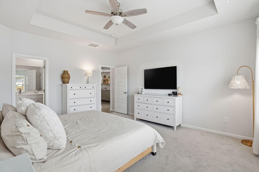 Furnished interior view inside a new home in , Myrtle Beach (Image 17). Furnished interior view inside a new home in , Myrtle Beach (Image 17).