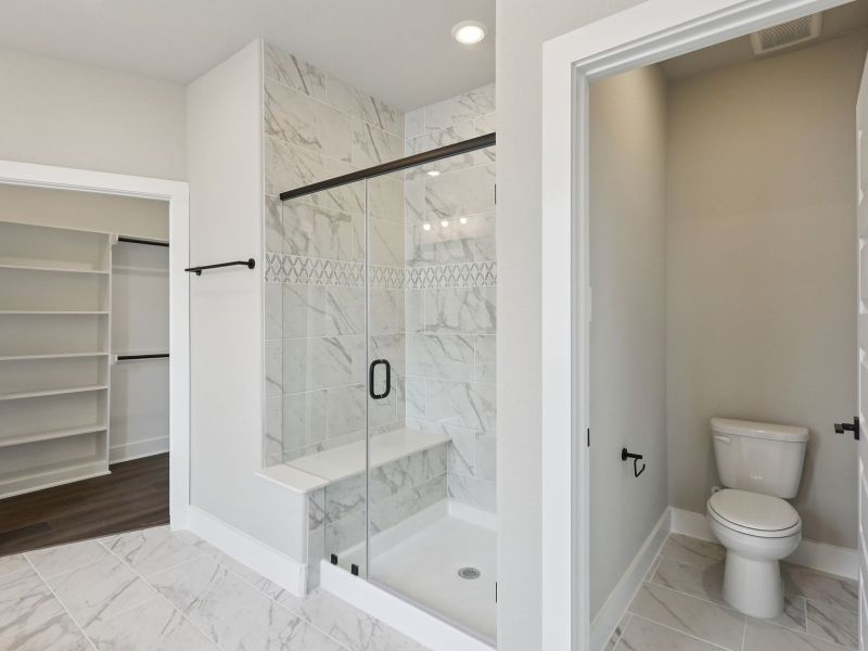 Furnished interior view inside a new home in Katy Grand Village - Luxe Series, Katy (Image 9).