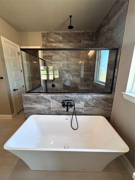 Close-up of interior finishes inside a home in , Poolville (Image 13).