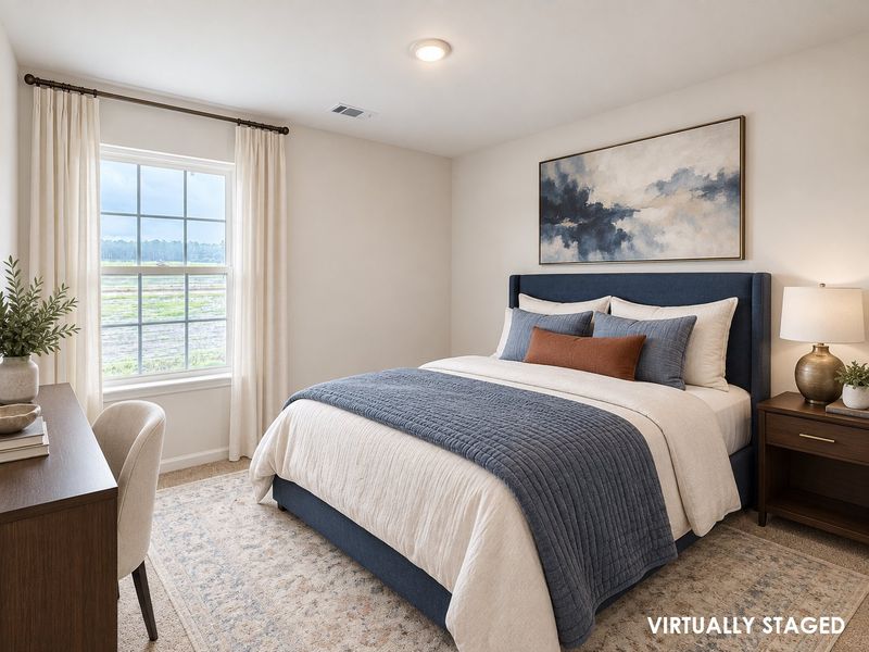 Furnished interior view inside a new home in Tranquil South, Hinesville (Image 19).