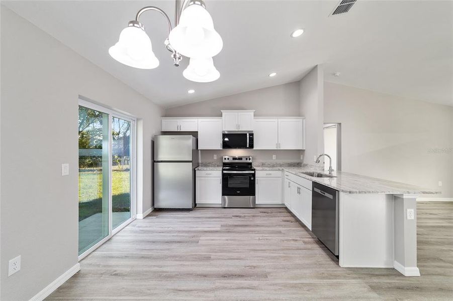Furnished interior view inside a new home in , Ocala (Image 7).