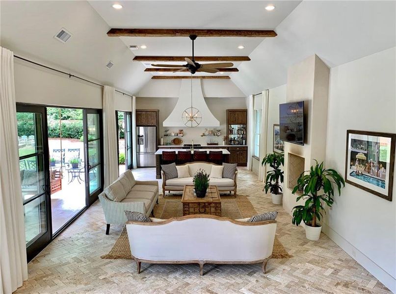 Furnished interior view inside a new home in , Atlanta (Image 11). Furnished interior view inside a new home in , Atlanta (Image 11).