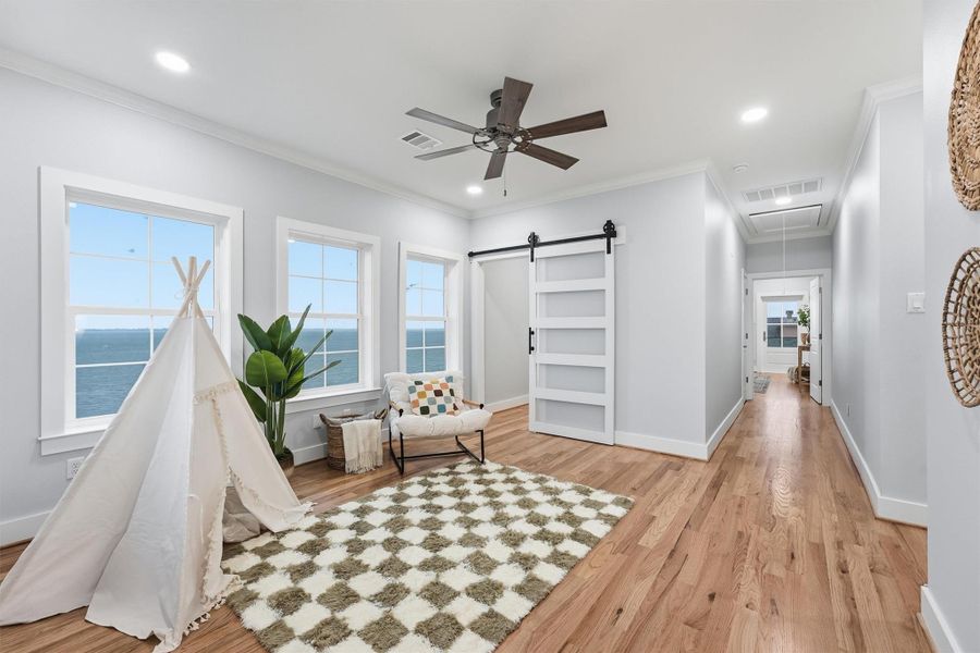 Furnished interior view inside a new home in , Tiki Island (Image 13).