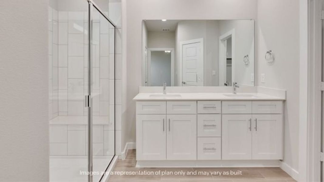 Furnished interior view inside a new home in Homestead at Parks Bell Ranch, Odessa (Image 9).