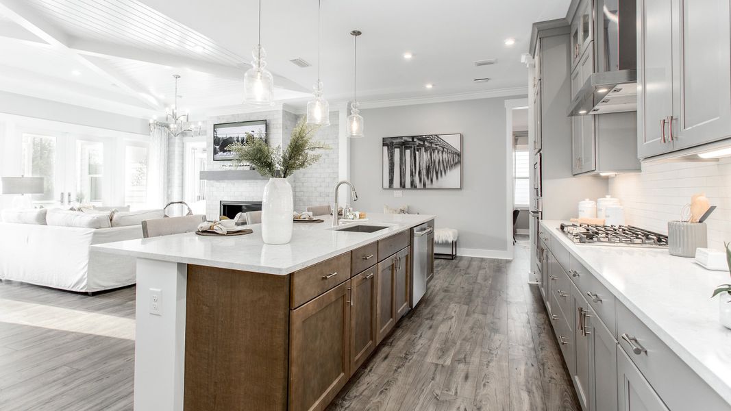 Kitchen to Great Room View