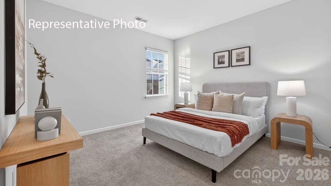 Furnished interior view inside a new home in Wallace Springs, Statesville (Image 15).