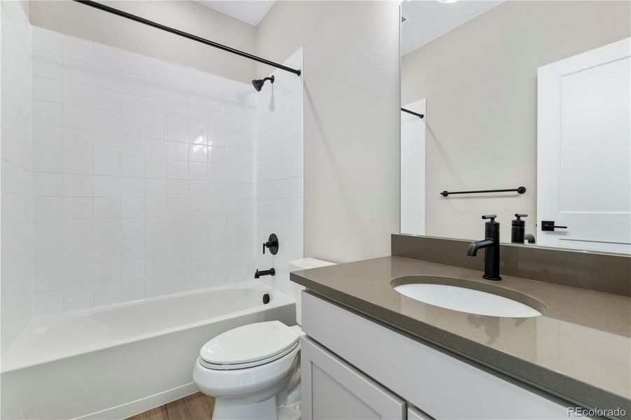 Furnished interior view inside a new home in Westerly, Erie (Image 9).