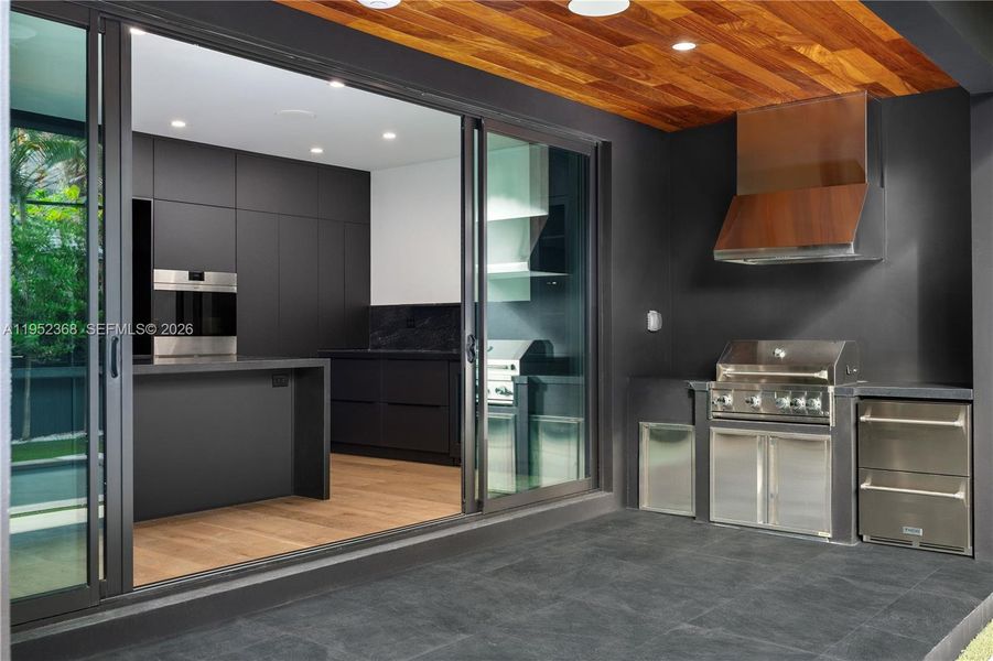 Furnished interior view inside a new home in , Miami (Image 6).