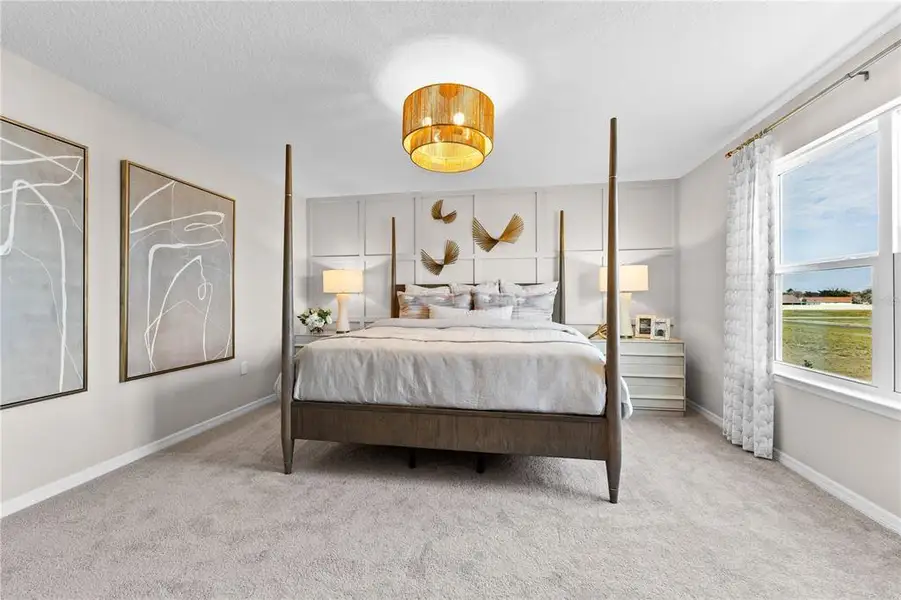 Furnished interior view inside a new home in Oakfield Trails, Parrish (Image 11). Furnished interior view inside a new home in Oakfield Trails, Parrish (Image 11).