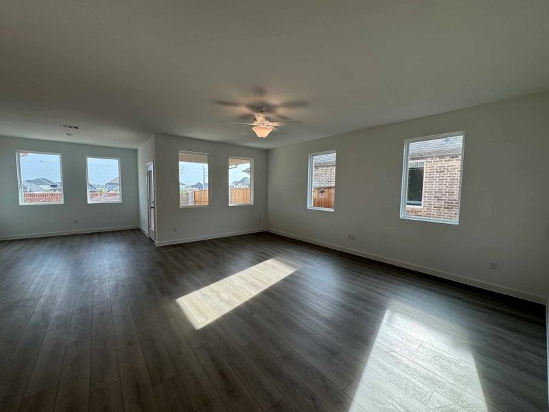 Family Room Construction Progress