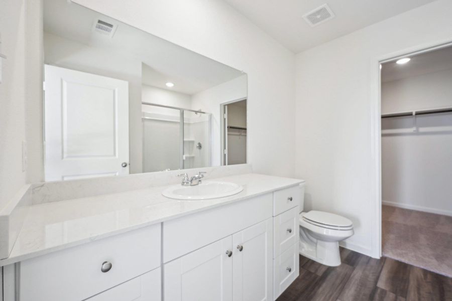 Furnished interior view inside a new home in Sunset Oaks, Maxwell (Image 13). Furnished interior view inside a new home in Sunset Oaks, Maxwell (Image 13).