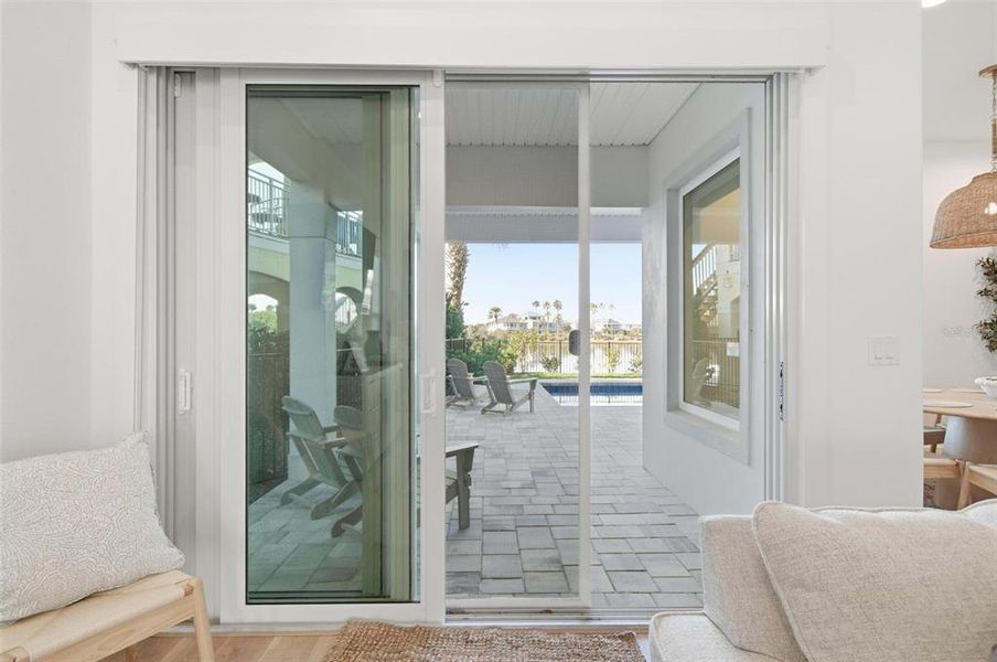 Exterior details and patio area of a home in , Palm Coast (Image 35). Exterior details and patio area of a home in , Palm Coast (Image 35).