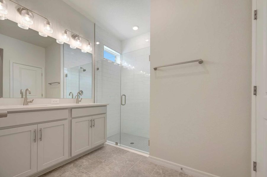 Representative furnished interior of a home built from the The Briarbrook by David Weekley Homes in Waterset Bungalow Series, Apollo Beach (Image 5).