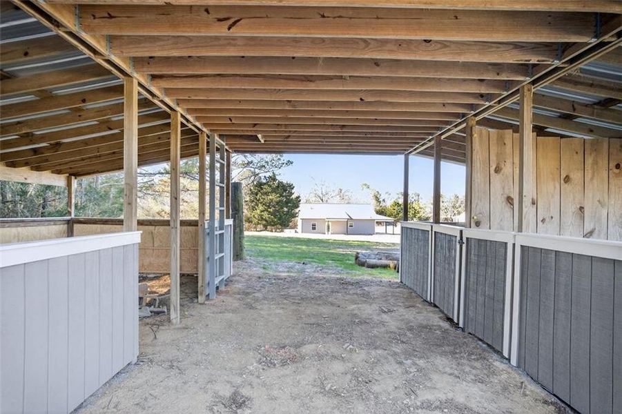 In-progress construction of a new home in , Buchanan, GA (Image 32).