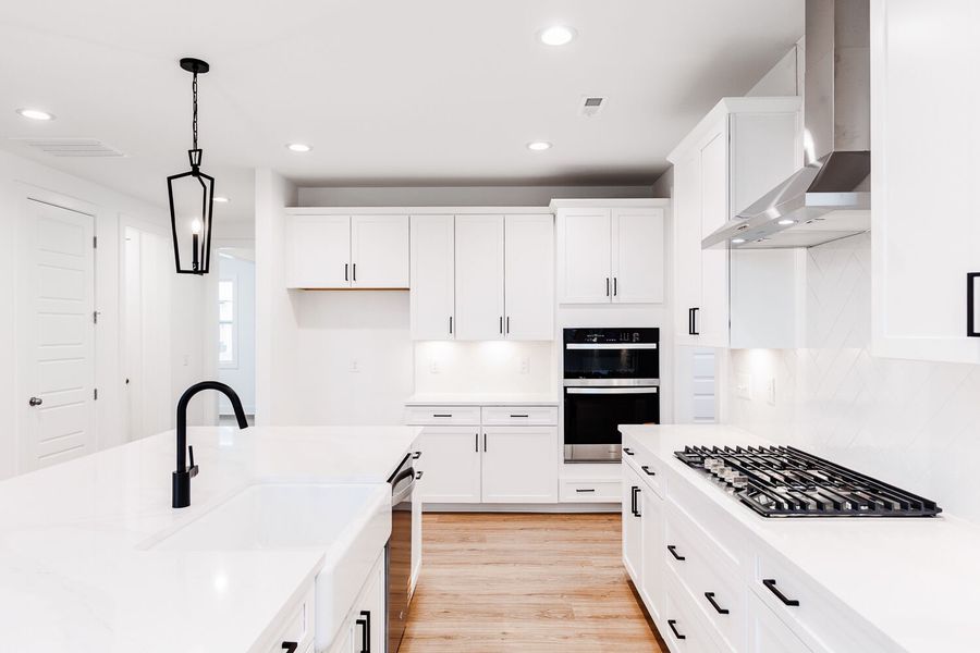 Furnished interior view inside a new home in High Grove Oaks, Fuquay Varina (Image 8).