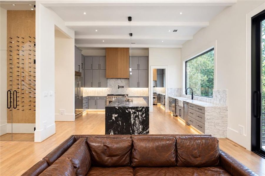 Furnished interior view inside a new home in , Milton (Image 70).