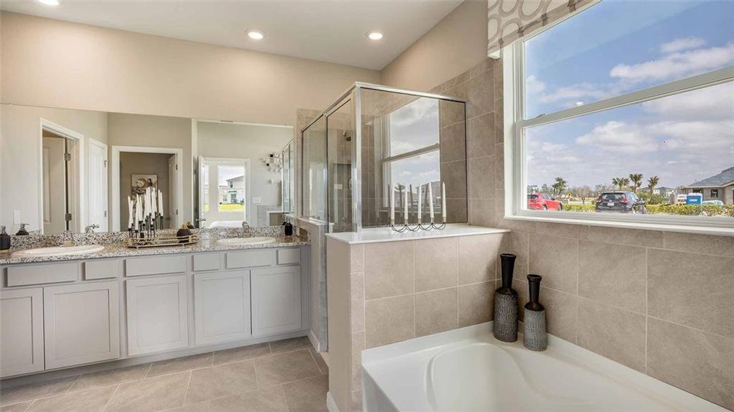 Furnished interior view inside a new home in , Wesley Chapel (Image 13).