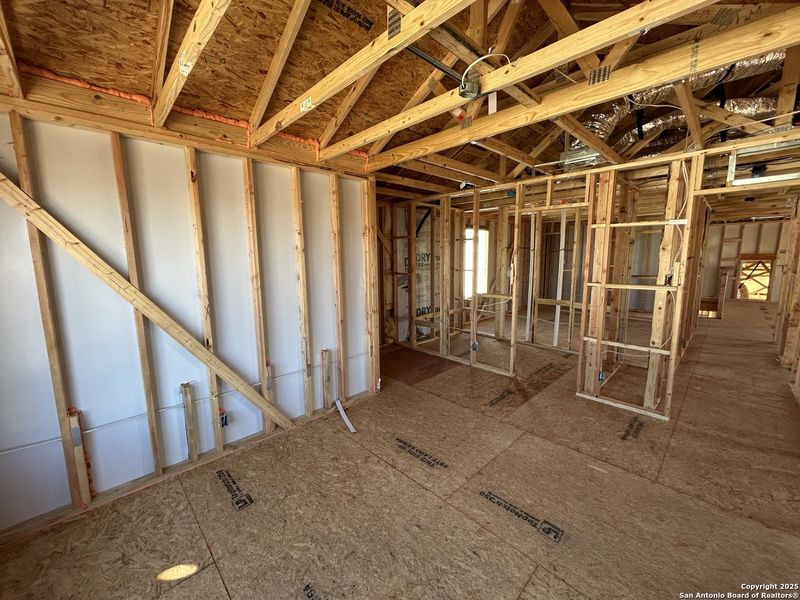 In-progress construction of a new home in Meadows at Hennersby Hollow 40's, San Antonio, TX (Image 11). In-progress construction of a new home in Meadows at Hennersby Hollow 40's, San Antonio, TX (Image 11).