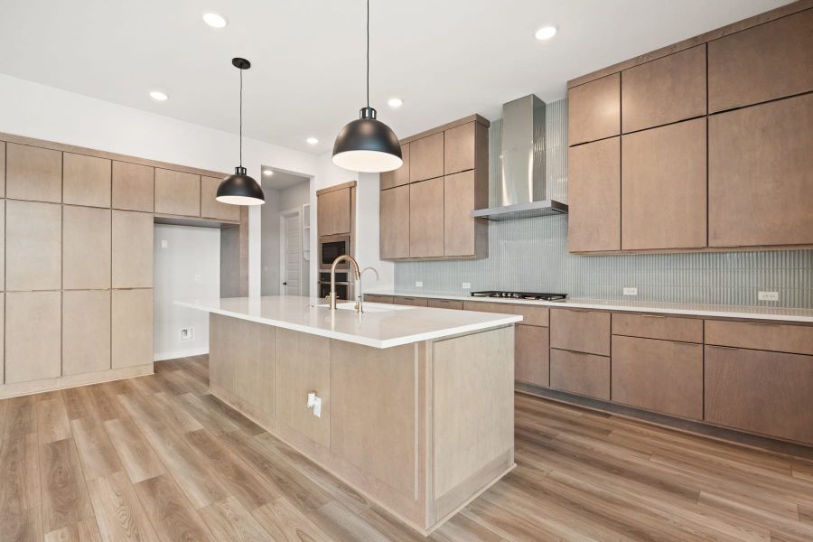 Furnished interior view inside a new home in Lariat, Liberty Hill (Image 11).