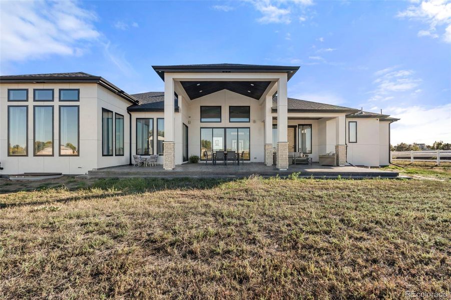 Exterior details and patio area of a home in , Brighton (Image 2).