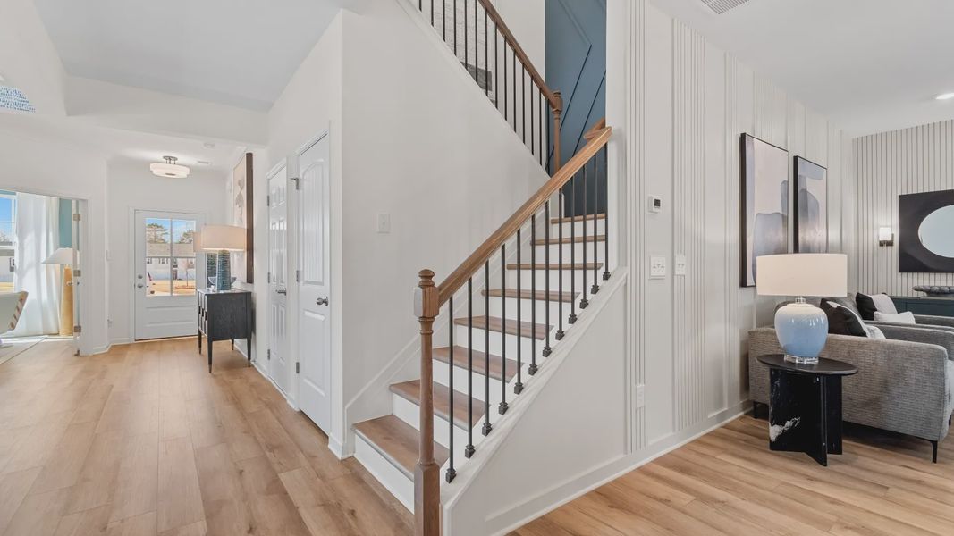 Representative furnished interior of a home built from the Wynwood by DRB Homes in Kingston, Locust Grove (Image 10). Representative furnished interior of a home built from the Wynwood by DRB Homes in Kingston, Locust Grove (Image 10).