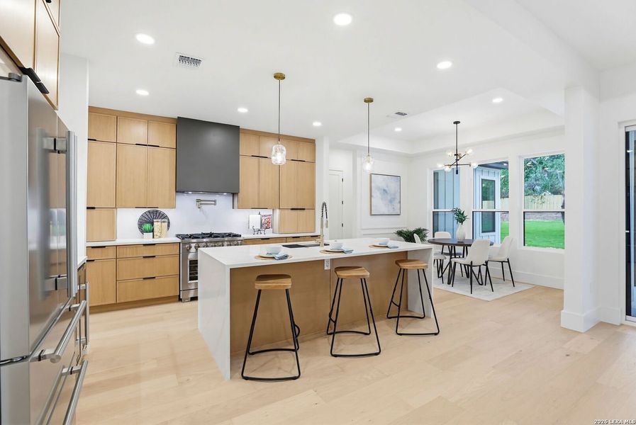 Furnished interior view inside a new home in , Boerne (Image 5).