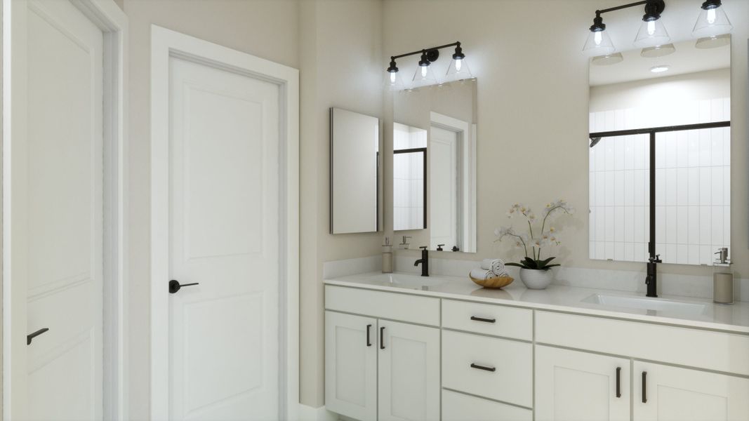 Representative furnished interior of a home built from the A by Trumark Homes in Erie Highlands, Erie (Image 11).