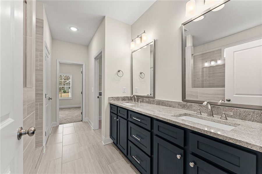 Furnished interior view inside a new home in , Dawsonville (Image 8).