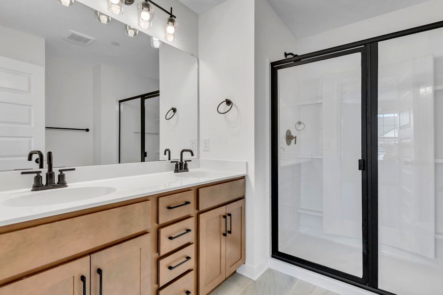 Furnished interior view inside a new home in Oxford Station, Gallatin (Image 10). Furnished interior view inside a new home in Oxford Station, Gallatin (Image 10).