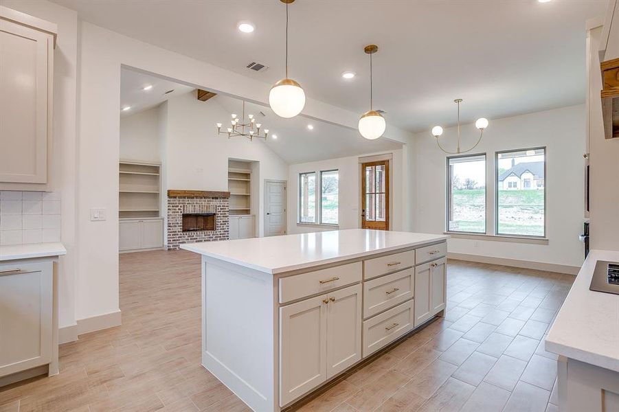 Furnished interior view inside a new home in , Poolville (Image 9).
